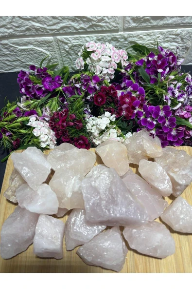 gemsartdeco Pembe Kuvars Ham Doğaltaş ürün görseli