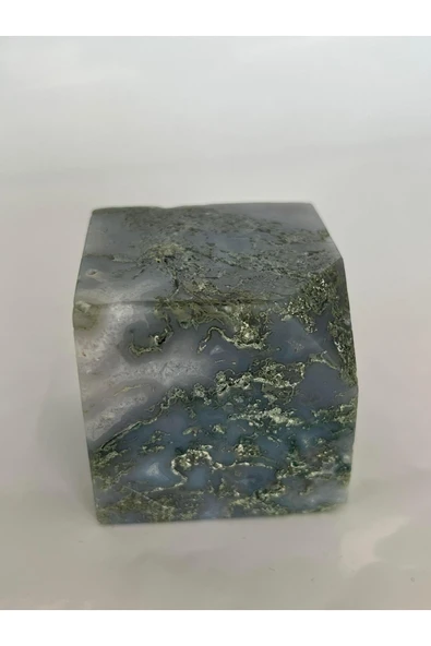 gemsartdeco MOSS AGAT DOĞALTAŞ KÜP 5CM - Resim 4