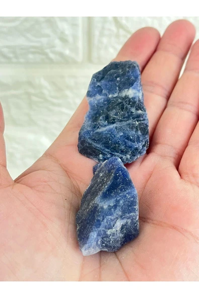 gemsartdeco Sodalit Ham Doğaltaş Boğaz Çakrası ürün görseli