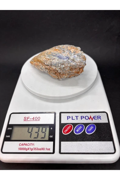 gemsartdeco MAVİ KYANİT DOĞALTAŞ - Resim 5