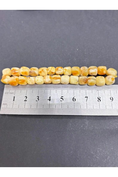 gemsartdeco KADIN KEHRİBAR BİLEKLİK - Resim 6