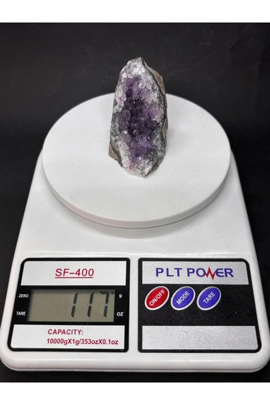 gemsartdeco BREZİLYA AMETİST DOĞALTAŞ JEOT 1 ADET - Resim 5