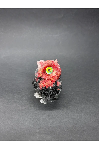 gemsartdeco ONİKS JASPER BAYKUŞ ORGONİTİ - Resim 2