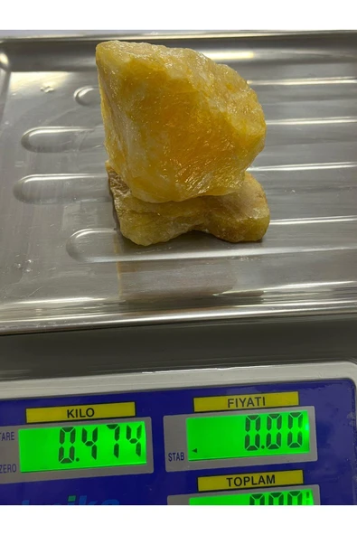 gemsartdeco Sitrin Stantlı Sitrin Doğaltaş - Resim 4