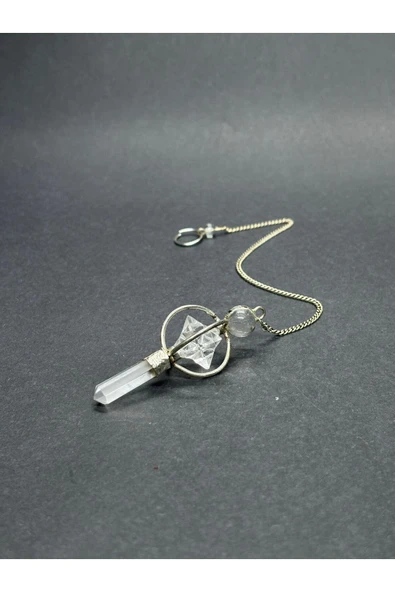 gemsartdeco MERKABA YILDIZI KUVARS SARKAÇ - Resim 3