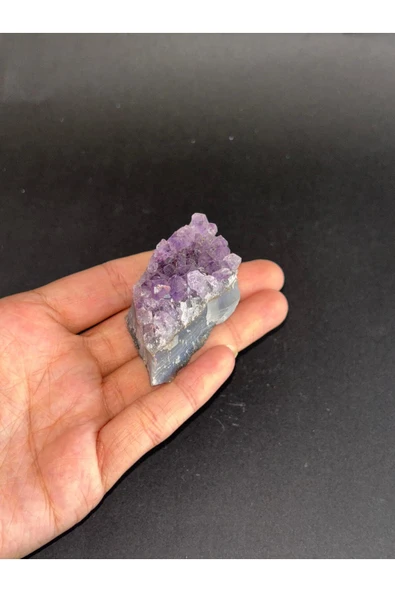 gemsartdeco BREZİLYA AMETİST DOĞALTAŞ 1 ADET - Resim 7