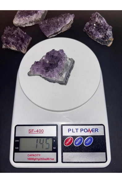gemsartdeco BREZİLYA AMETİST DOĞALTAŞ 1 ADET - Resim 6