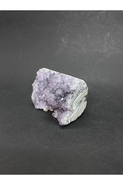 gemsartdeco BREZİLYA AMETİST DOĞALTAŞ JEOT 1 ADET - Resim 2