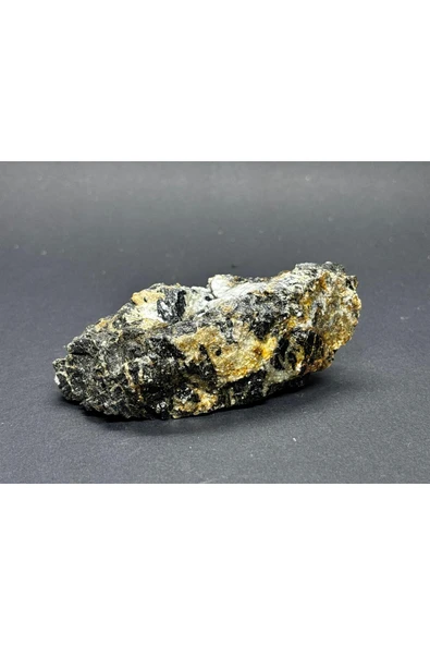 gemsartdeco TURMALİN DOĞALTAŞ NEGATİF ENERJİ KALKANI KÜTLE - Resim 3