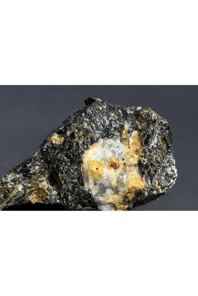 gemsartdeco TURMALİN DOĞALTAŞ NEGATİF ENERJİ KALKANI KÜTLE - Resim 4