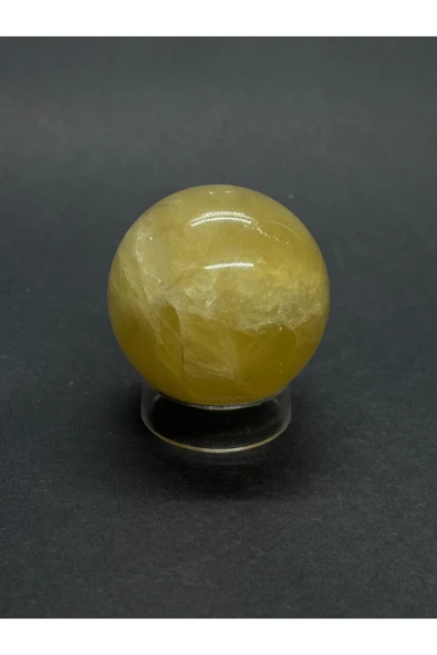 gemsartdeco SİTRİN KÜRE DOĞALTAŞ - Resim 2