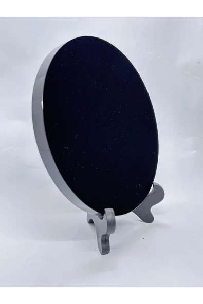 gemsartdeco OBSİDYEN AYNA 20 CM ürün görseli 1