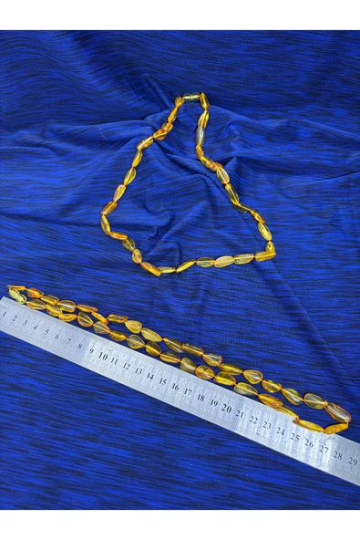 gemsartdeco LİTVANYA KEHRİBAR KOLYE ürün görseli