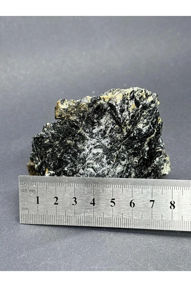 gemsartdeco TURMALİN DOĞALTAŞ NEGATİF ENERJİ KALKANI KÜTLE - Resim 4