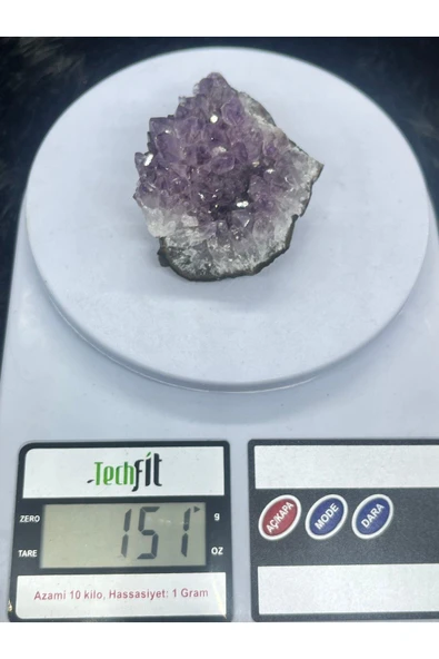 gemsartdeco Brezilya Ametist Taşı - Resim 3
