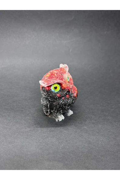 gemsartdeco ONİKS JASPER BAYKUŞ ORGONİTİ - Resim 5