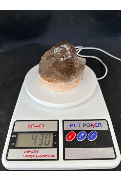 gemsartdeco DUMANLI KUVARS DOĞALTAŞ LAMBA RADYASYONSAVAR - Resim 3