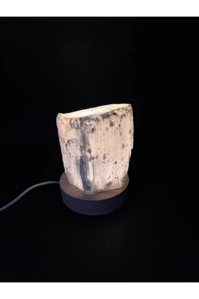 gemsartdeco Selenit Doğaltaş Lamba ürün görseli