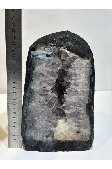 gemsartdeco BREZİLYA AMETİST DOĞALTAŞ JEOT - Resim 2