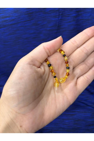 gemsartdeco BEBEK KEHRİBAR TAMBUR - Resim 4