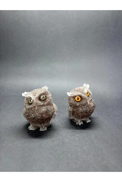 gemsartdeco AMETİST BAYKUŞ ORGONİTİ - Resim 2