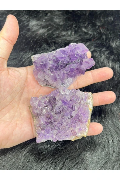 gemsartdeco Brezilya Ametist 110-120 g - Resim 3