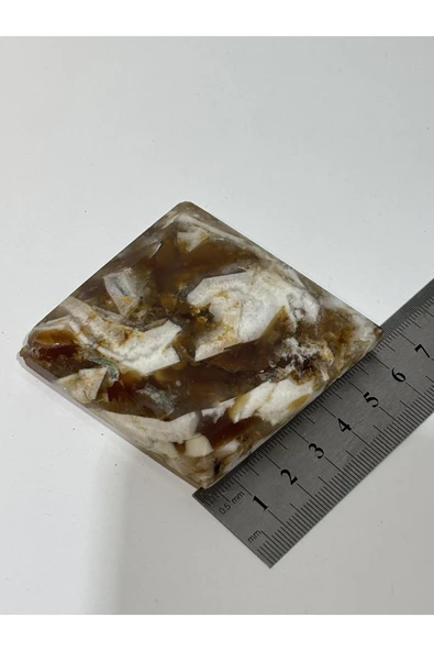 gemsartdeco BAKLAVA KESİM AKİK DOĞALTAŞ ürün görseli 1