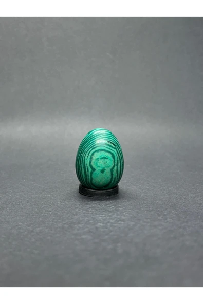 gemsartdeco MALAHİT YUMURTA DOĞALTAŞ ürün görseli