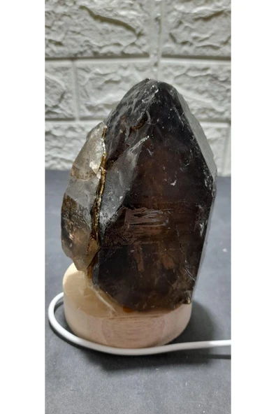 gemsartdeco Dumanlı kuvars doğal taş lamba radyasyonsavar ürün görseli