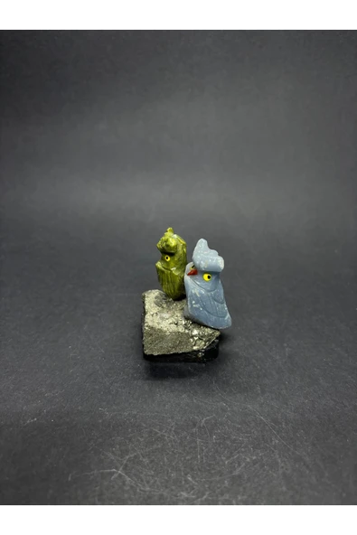 gemsartdeco ZENGİNLİK DOĞALTAŞ OBJESİ - Resim 8