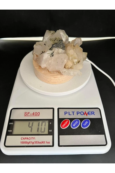 gemsartdeco KÜME KUVARS DOĞALTAŞ LAMBA - Resim 4