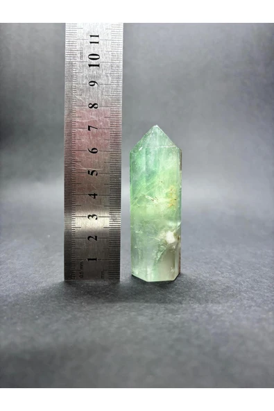 gemsartdeco FLORİT KAZIK UÇLU DOĞALTAŞ KULE - Resim 5