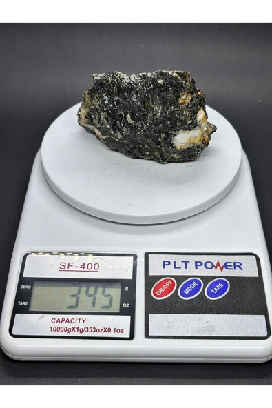 gemsartdeco TURMALİN DOĞALTAŞ NEGATİF ENERJİ KALKANI KÜTLE - Resim 8