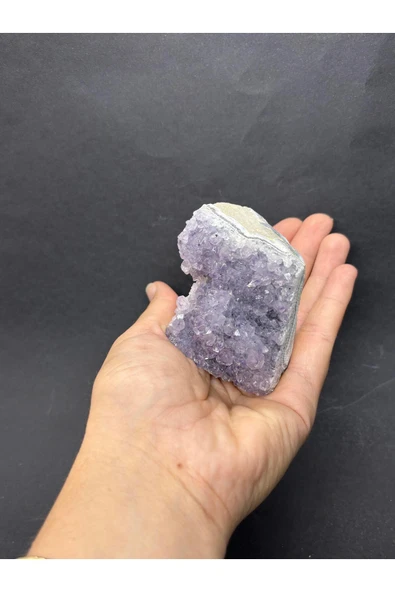 gemsartdeco BREZİLYA AMETİST DOĞALTAŞ JEOT 1 ADET - Resim 4