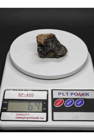 gemsartdeco TURMALİN DOĞALTAŞ NEGATİF ENERJİ KALKANI KÜTLE - Resim 5