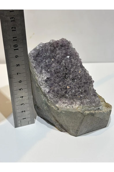 gemsartdeco BREZİLYA AMETİST DOĞALTAŞ JEOT - Resim 2