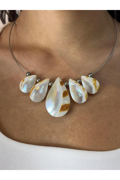 gemsartdeco NATULİS BADEM KOLYE - Resim 2