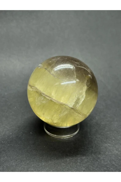 gemsartdeco SİTRİN KÜRE DOĞALTAŞ - Resim 2