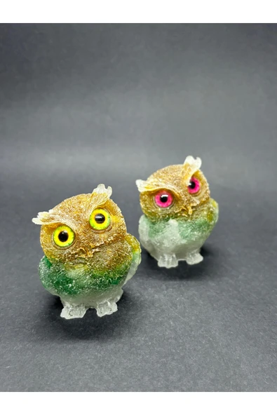 gemsartdeco AVENTURİN SİTRİN KUVARS BAYKUŞ ORGONİTİ ürün görseli 1