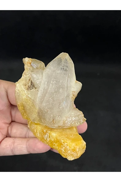 gemsartdeco Sitrin Stanlı Kuvars Doğaltaş - Resim 2