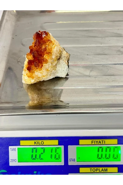 gemsartdeco BREZİLYA SİTRİN DOĞALTAŞ - Resim 5