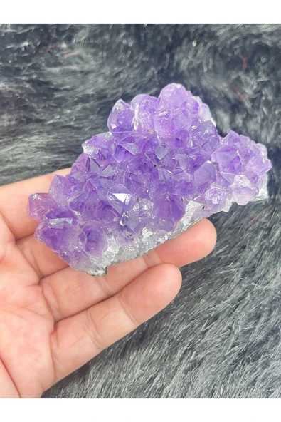 gemsartdeco Brezilya Ametist Doğaltaş - Resim 3