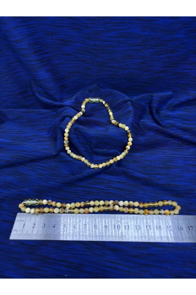 gemsartdeco ÇOCUK BOY KEHRİBAR KOLYE ürün görseli