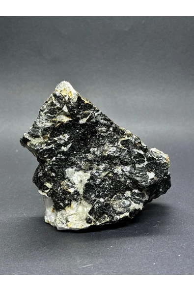 gemsartdeco TURMALİN DOĞALTAŞ NEGATİF ENERJİ KALKANI KÜTLE - Resim 4