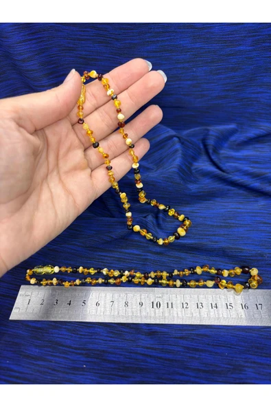 gemsartdeco ÇOCUK KEHRİBAR KOLYE - Resim 3