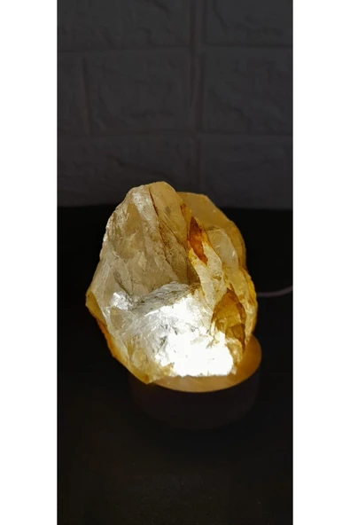 gemsartdeco Kuvars Doğaltaş huzur lambası - Resim 4