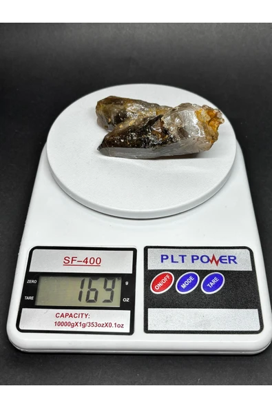 gemsartdeco DUMANLI KUVARS DOĞALTAŞ - Resim 5