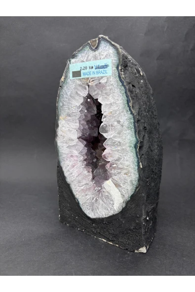 gemsartdeco BREZİLYA AMETİST DOĞALTAŞ BÜYÜK JEOT KOLEKSİYON - Resim 4