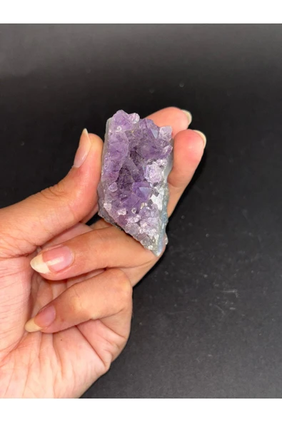 gemsartdeco BREZİLYA AMETİST DOĞALTAŞ 1 ADET ürün görseli 1