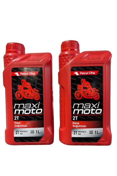 Petrol Ofisi Maksi Moto 2 T Motor Yağı 1 Lt (2 ADET) ürün görseli 1